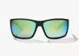 Bajio Bales Beach Black Matte Green Mirror Glass - Glaslinsen - 810070820251 - 2
