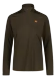 Alaska CoolDry Womens Half-Zip Top Brown - Jagdunterwäsche - 6438347054891 - 1