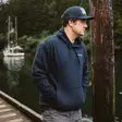 Grundens Logo Boat Hoodie Dark Navy - Sweatshirts - 0840316314091 - 5