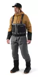 Grundens Men's Vector Zip Stockingfoot Wader Anchor - Wathosen - 0840316333801 - 3