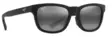 Maui Kapi'i Matte Black Fr - N Grey Lens - Glaslinsen - 603429076771 - 1
