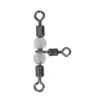 Mikado Roller Swivel Triple with Beads - Wirbel & Quick-Change-Links - 5900637148401 - 2
