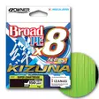 Owner Kizuna 8-Braid 0,12mm Sup.Chart - Geflochtene Schnüre - 4953873484407 - 2