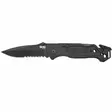 SOG Escape Clip Point Serrated Black - Klappmesser - 729857996631 - 2
