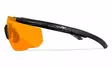 Wiley X Saber Advanced Grey & Clear & Light Rust - Matte Black - Schießbrillen - 712316003131 - 4