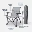 Yeti Trailhead Camp Chair Charcoal - Sonstige Produkte - 888830304501 - 10