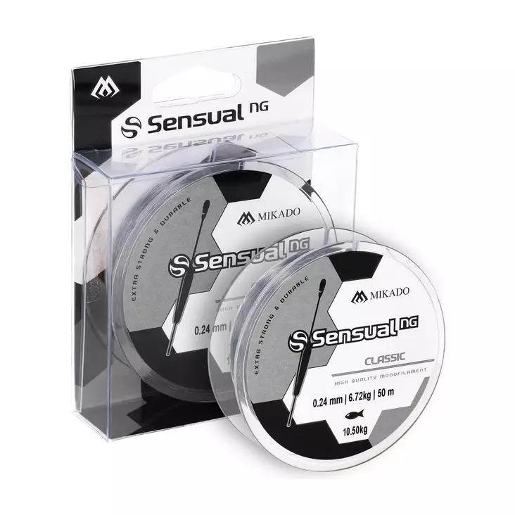 Mikado Sensual N.G. Classic 50m - Mono- & Fluorocarbon-Vorfachschnüre - 5900637044871 - 1