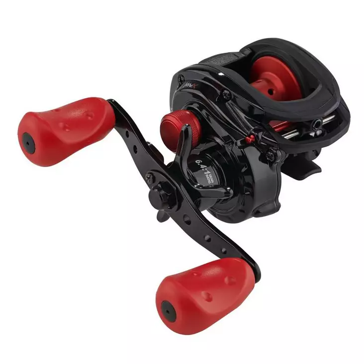 Abu Garcia MAX X - Niedrigprofil-Baitcast-Rollen - 036282079731 - 1