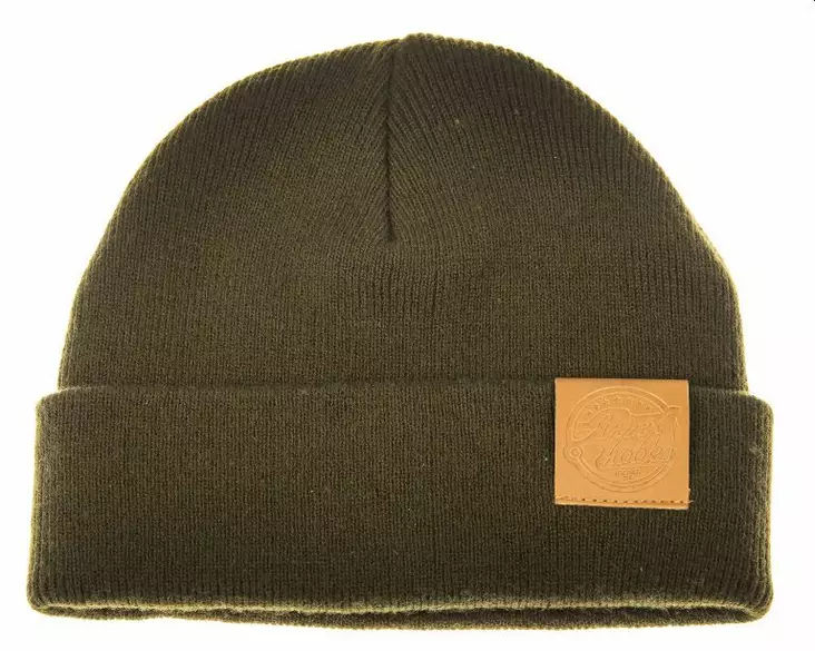 Ahrex TK Leather Patch Beanie Loden - Mützen - 655043968291 - 1