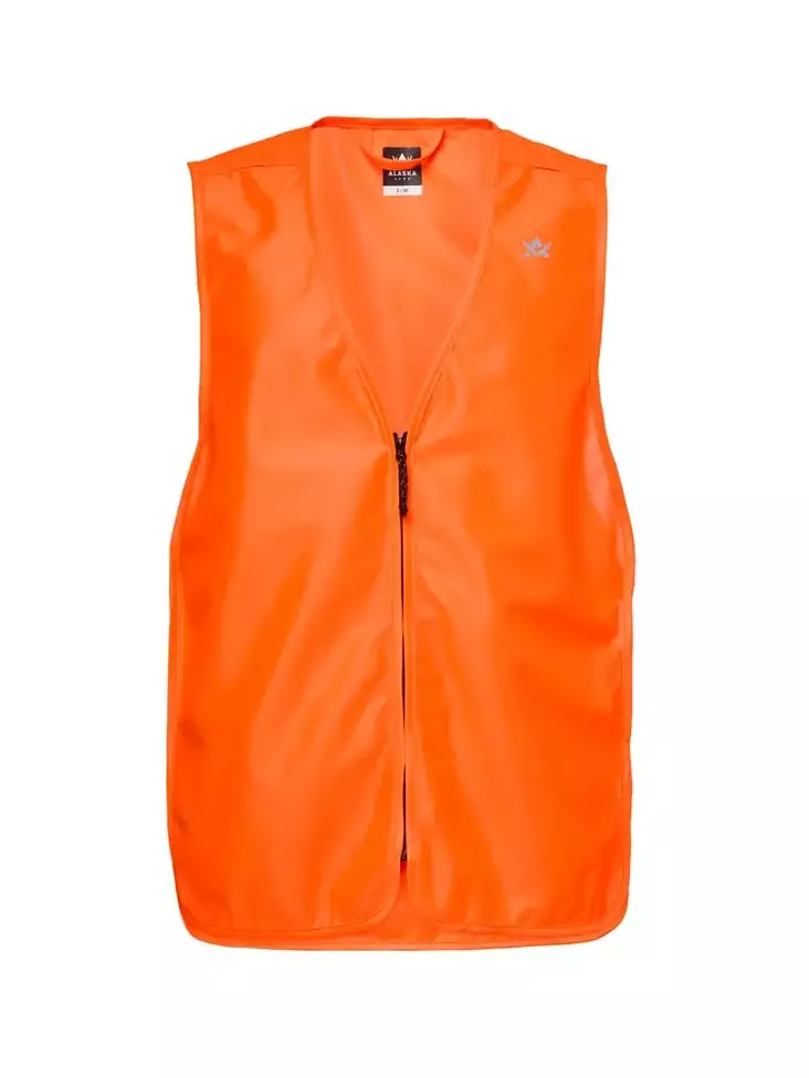 Alaska Safety Unisex Vest Signal Orange - Jagdwesten - 6438347061851 - 1