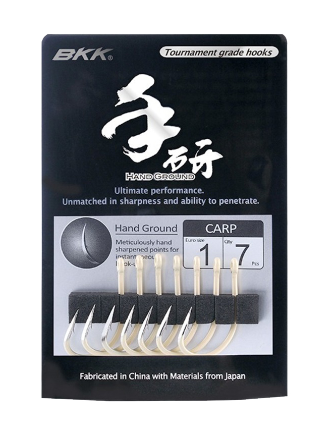 BKK CARP HOOK Hand Ground #4 7pcs - Haken - 6939067097361 - 1