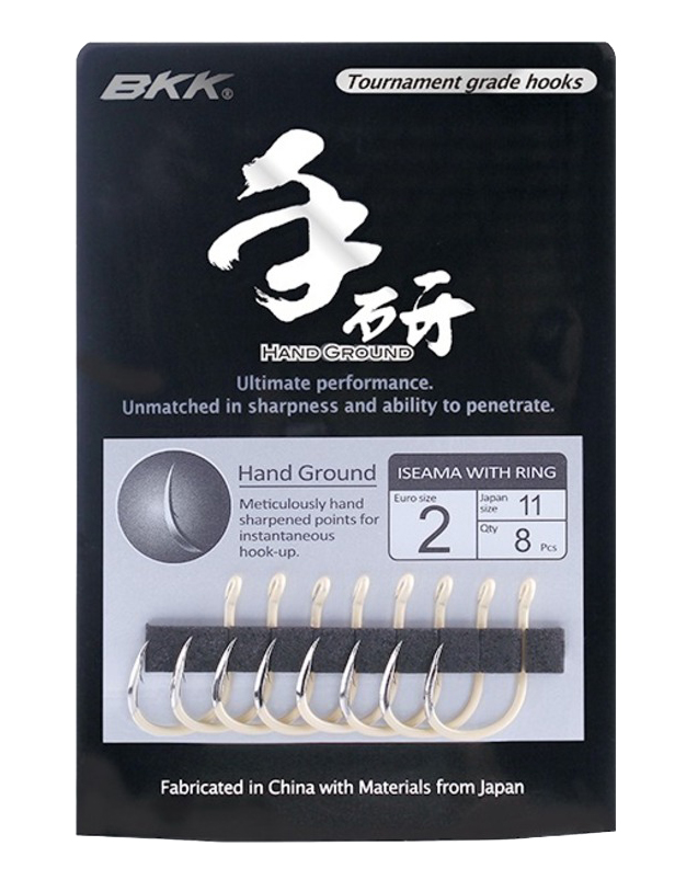 BKK ISEAMA-R Hand Ground #8 8pcs - Haken - 6939067097231 - 1