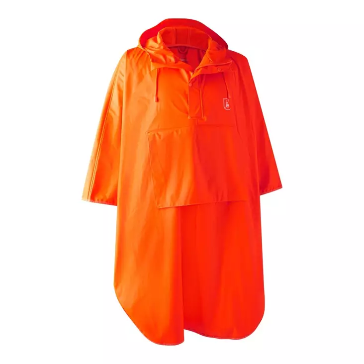 Deerhunter Hurricane Rain Poncho Orange - Jagdjacken für Männer - 5702827179321 - 1