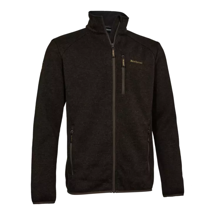 Deerhunter Moor Knitted Jacket Brown Leaf - Jagdjacken für Männer - 5702827244821 - 1