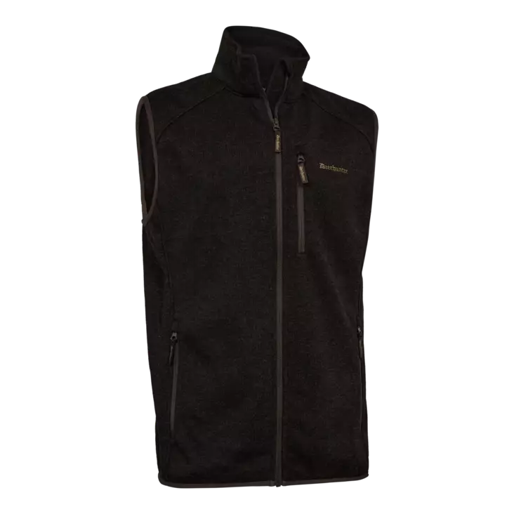 Deerhunter Moor Knitted Waistcoat Brown Leaf - Jagdwesten - 5702827244661 - 1