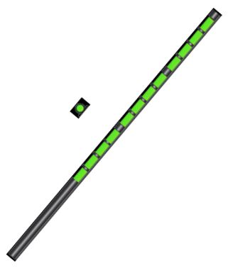 EasyHit Sport Shooting Bead 3mm Green - Offene Visierung - 6410364605511 - 1