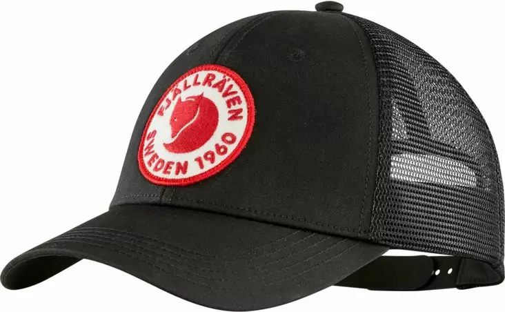 Fjällräven 1960 Logo Cap Black L/XL - Kopfbedeckungen - 7323450601201 - 1