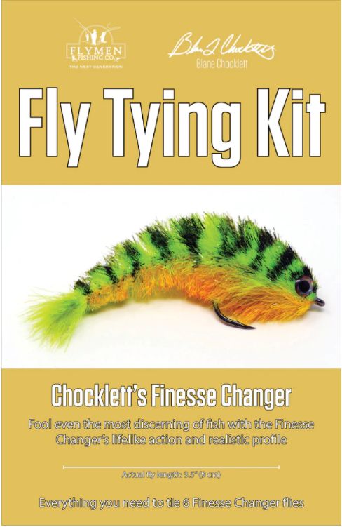 Flymen Fly Tying Kit Chocklett's Finesse Gamechanger - Fliegenbindesortimente - 721093858711 - 4