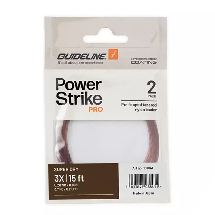 Guideline Power Strike PRO Super Dry 15ft - Nylon-Vorfächer - 7033841088411 - 1
