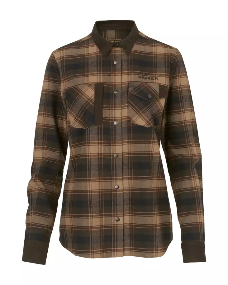 Härkila Aivak L/S Shirt W Burgundy #S - Hemden - 5714733554741 - 1