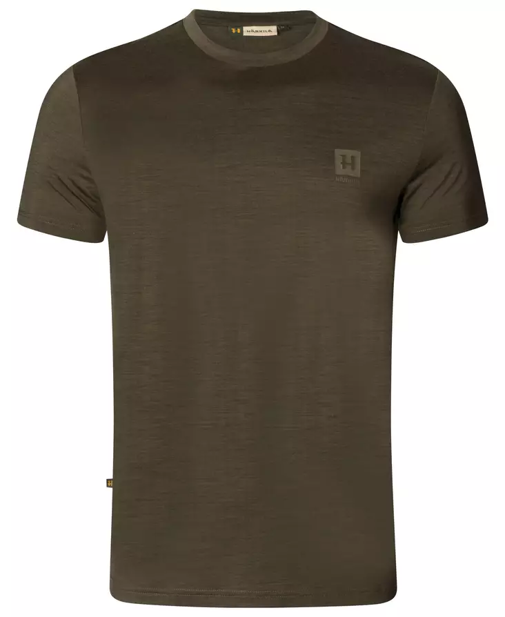 Härkila Base All Season S/S T-Shirt Willow Green - Jagdunterwäsche - 5714733633071 - 1