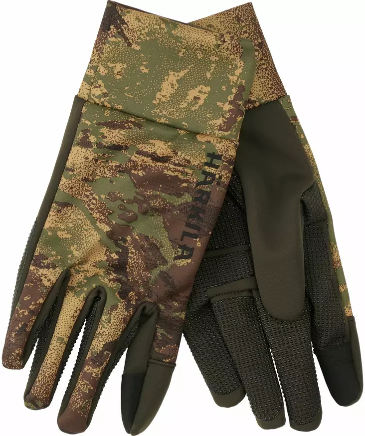 Härkila Deer Stalker Camo Fleece Gloves - Jagdhandschuhe - 5707335500261 - 1