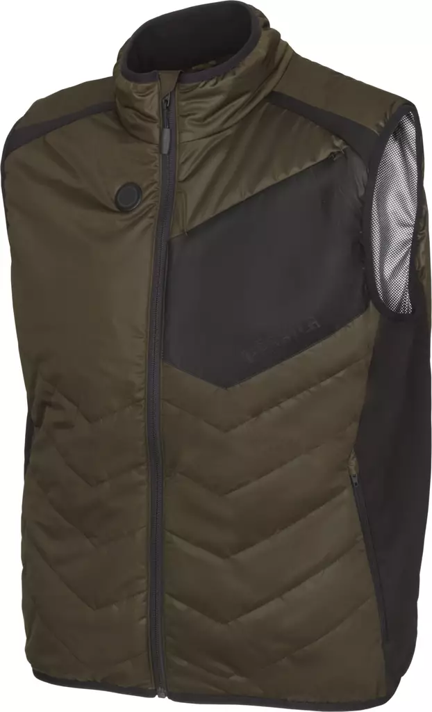 Härkila Heat Waistcoat Willow Green/Blac - Jagdwesten - 5707335481461 - 1