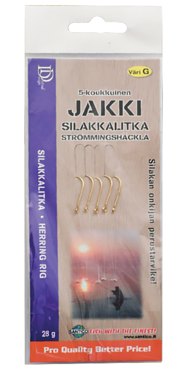 Jakki Silakkalitka 5 koukkua koko 4 - Andere Zubehörteile - 6430011659081 - 1