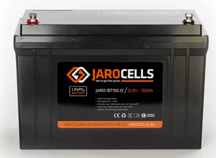 Jarocells Lithium LiFePO4 12v 150Ah - Marinebatterien - 0801202511 - 1