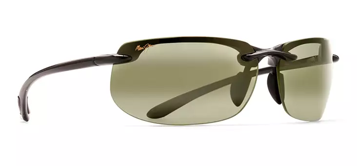 Maui Jim Banyans - Gloss Black Frame with HT Lens - Kunststofflinsen - 603429014711 - 1
