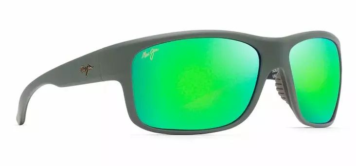 Maui Jim Southern Cross - Matte Khaki Frame with Green Mirror Lens - Glaslinsen - 603429056971 - 1