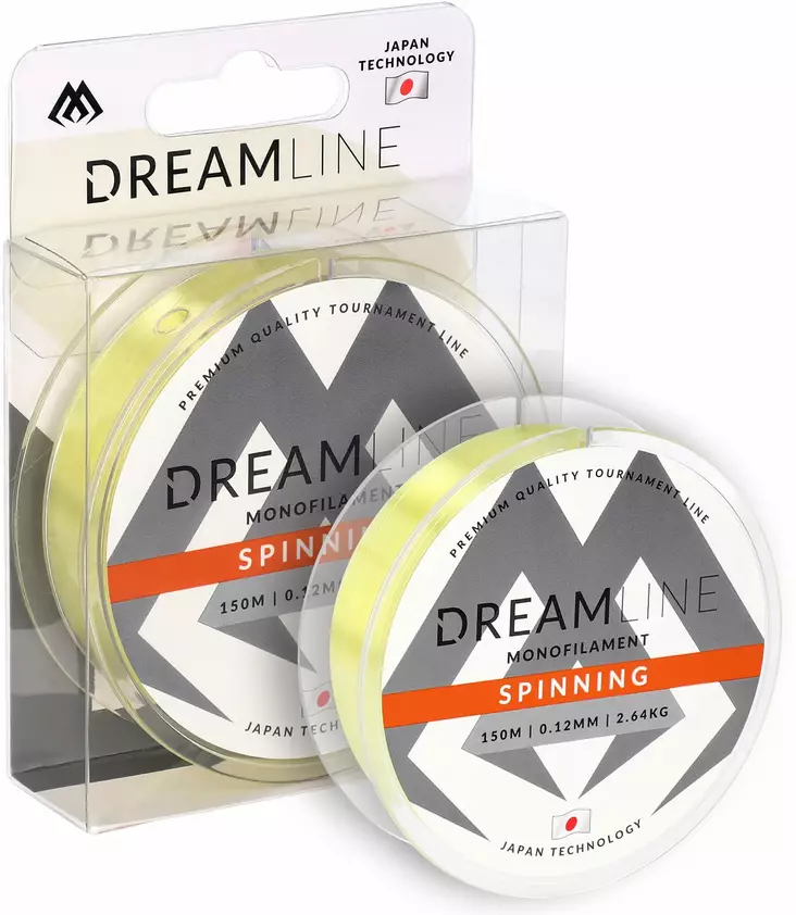 Mikado Dreamline 0,12mm 150m Yellow - Nylon-Schnüre - 5900637016151 - 1