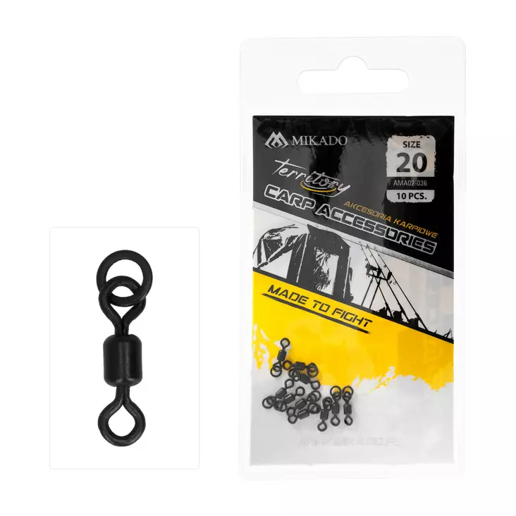 Mikado Hook-and-Loop Roller Swivel Micro - Wirbel, Ringe & Quick Links - 5900637030911 - 1