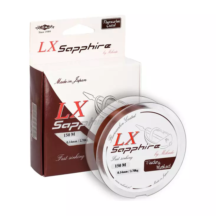 Mikado LX Sapphire Feeder & Method 150m - Monofile Feeder- & Matchschnüre - 5900637811831 - 1