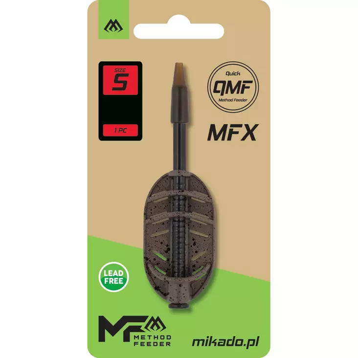 Mikado Method Feeder MFX Q.M.F. S 1 pcs - Flache & Hybrid-Method-Feeder - 5900637157281 - 1