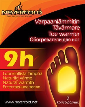 Nevercold Varpaanlämmitin - Andere Jagdprodukte - 6430038642011 - 1