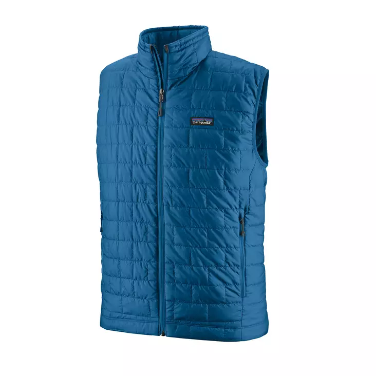 Patagonia Mens Nano Puff Vest Endless Blue - Isolierte Jacken - 196924693821 - 1