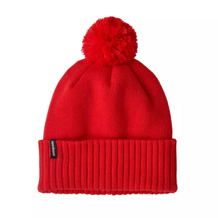 Patagonia Powder Town Beanie Sizzle Red - Mützen - 198077131991 - 1