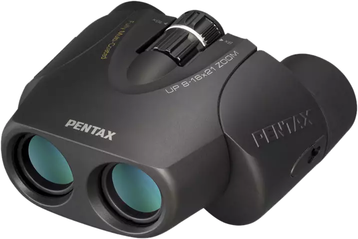 Pentax Binoculars UP 8-16x21 black w/case - Traditionelle Ferngläser - 027075288881 - 1