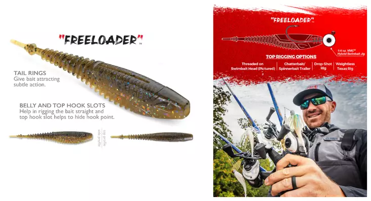 Rapala Crushcity Freeloader 4.25" - Weichköder mit Gabelschwanz - 2209202311 - 2