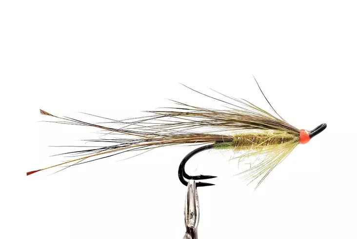 Sarvijaakko Olive Salmon Fly - Doppelhaken-Lachsfliegen - 8859202531261 - 1