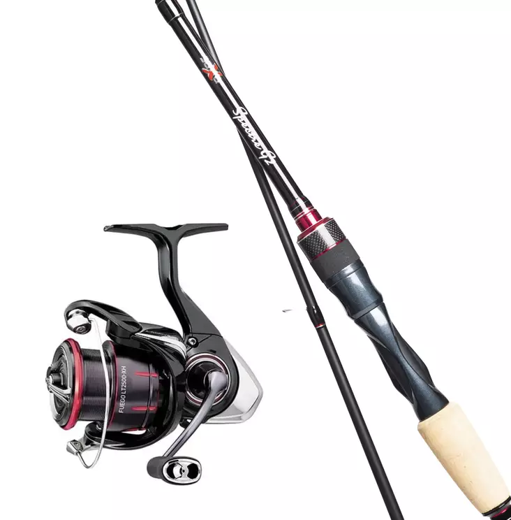 Saxa Spectre G2 7'1'' 10-30g & Daiwa Fuego 23 LT 2500 - Spinnsets für Zander und Barsch - 6438407006693F1 - 1