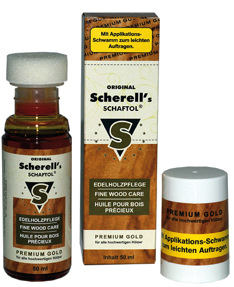 Scherell´s Schaftol Wood Care Gold - Holzöle - 4017777238181 - 1