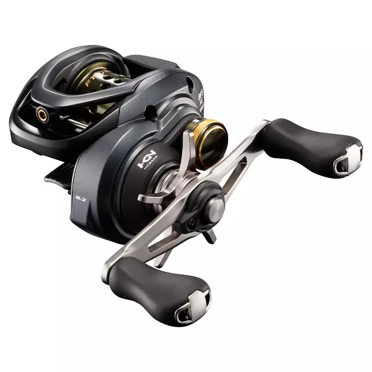 Shimano Curado BFS - Niedrigprofil-Baitcast-Rollen - 022255253901 - 1