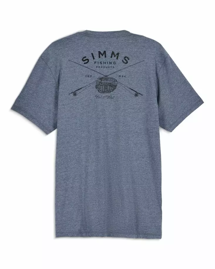 Simms Classic Tackle T-Shirt Athletic Heather - Herren-T-Shirts - 694264711811 - 1