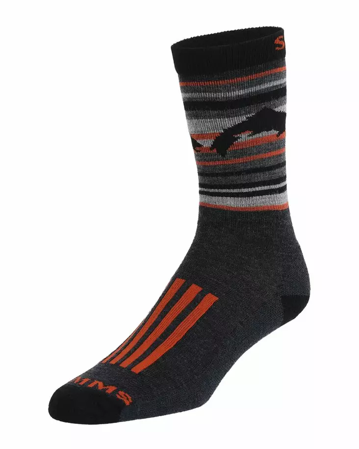 Simms Daily Sock Carbon - Socken und Buff - 694264625101 - 2