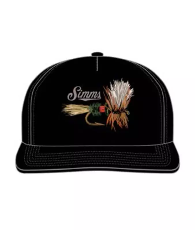 Simms Double Haul Cap Black Royal Wulff - Kappen - 694264695371 - 1