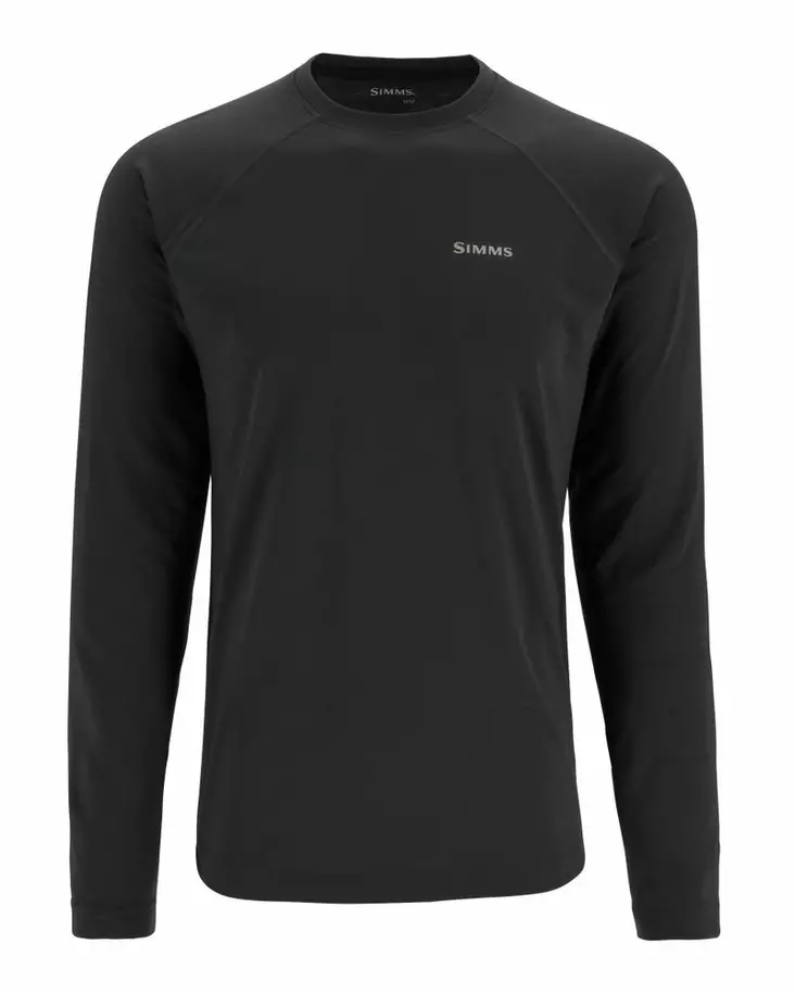 Simms Lightweight Baselayer Top Carbon - Unterhemd - 694264655481 - 2
