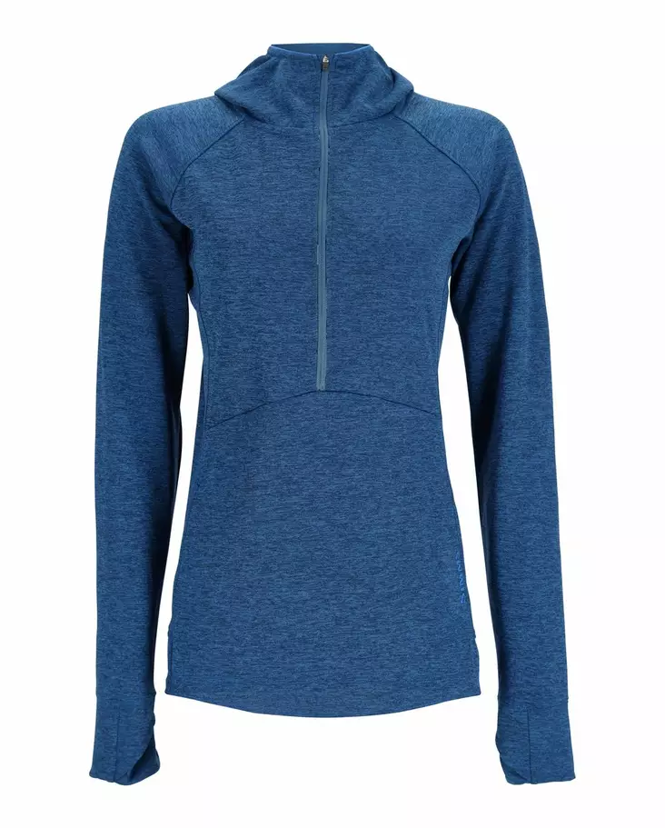 Simms Womens Bugstopper Hoody Sapphire Heather - Sweatshirts - 694264614891 - 1