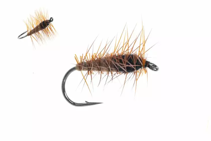 Super Pupa Brown Dry Fly - Trockenfliegen - 06429810537591 - 1